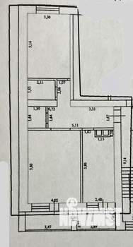 2-к квартира, вторичка, 70м2, 10/10 этаж