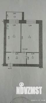 1-к квартира, вторичка, 40м2, 4/4 этаж