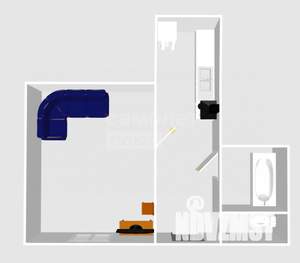 1-к квартира, вторичка, 25м2, 1/5 этаж