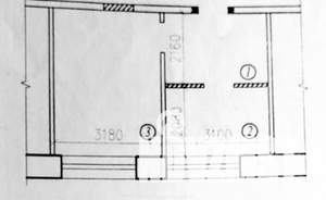 1-к квартира, вторичка, 27м2, 5/5 этаж