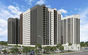 3-к квартира, строящийся дом, 71м2, 1/18 этаж