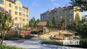2-к квартира, строящийся дом, 73м2, 1/4 этаж