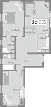 Фото квартиры на продажу (1)