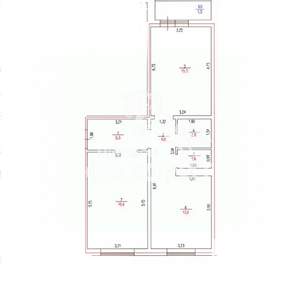 3-к квартира, вторичка, 59м2, 8/14 этаж