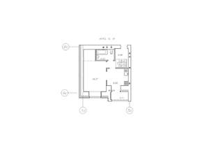 1-к квартира, вторичка, 39м2, 13/14 этаж