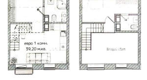 1-к квартира, вторичка, 39м2, 4/4 этаж
