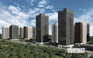 1-к квартира, строящийся дом, 42м2, 8/18 этаж