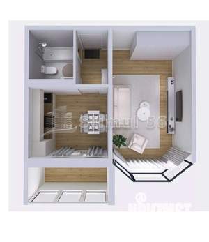 1-к квартира, вторичка, 41м2, 13/17 этаж
