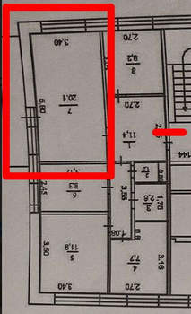 4-к квартира, вторичка, 71м2, 9/9 этаж
