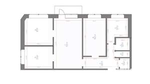 4-к квартира, вторичка, 61м2, 3/5 этаж