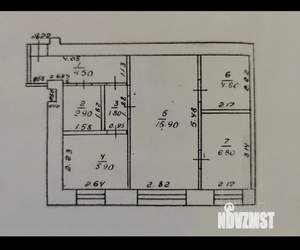 2-к квартира, вторичка, 43м2, 2/4 этаж