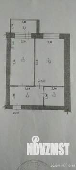 1-к квартира, вторичка, 40м2, 4/4 этаж