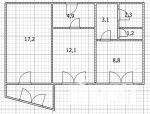 2-к квартира, вторичка, 51м2, 4/9 этаж