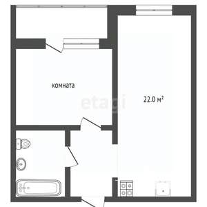 2-к квартира, вторичка, 70м2, 2/17 этаж