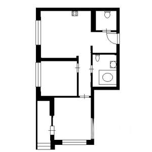 2-к квартира, вторичка, 44м2, 5/9 этаж
