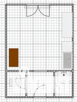 Студия квартира, вторичка, 18м2, 1/5 этаж