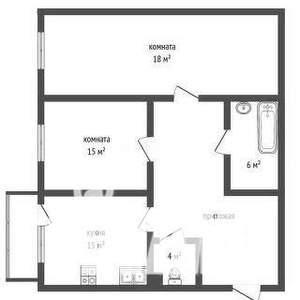 2-к квартира, вторичка, 66м2, 7/12 этаж