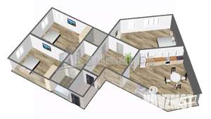 4-к квартира, вторичка, 93м2, 1/13 этаж
