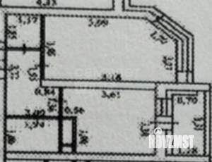 1-к квартира, вторичка, 42м2, 12/12 этаж
