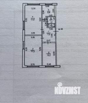 3-к квартира, вторичка, 61м2, 1/6 этаж