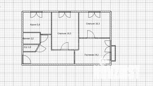 3-к квартира, вторичка, 51м2, 4/5 этаж