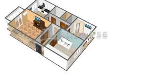 3-к квартира, вторичка, 70м2, 4/4 этаж