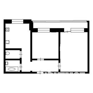 2-к квартира, вторичка, 45м2, 3/5 этаж