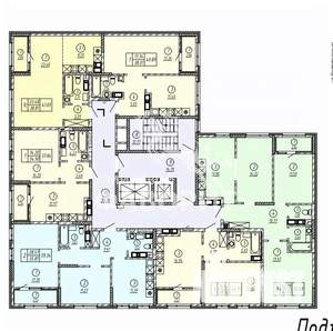 2-к квартира, вторичка, 60м2, 6/16 этаж