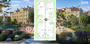 3-к квартира, вторичка, 98м2, 1/4 этаж