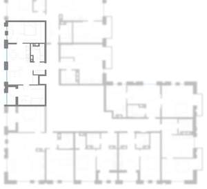 2-к квартира, вторичка, 62м2, 8/11 этаж