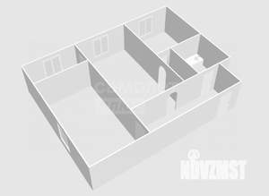 2-к квартира, вторичка, 45м2, 2/5 этаж