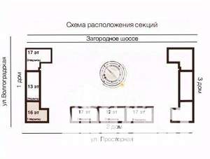2-к квартира, вторичка, 60м2, 6/16 этаж