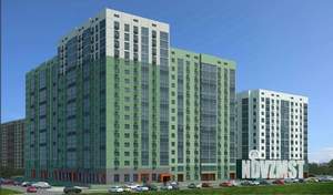 1-к квартира, строящийся дом, 45м2, 8/17 этаж