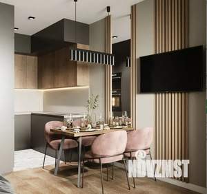 1-к квартира, строящийся дом, 37м2, 1/4 этаж