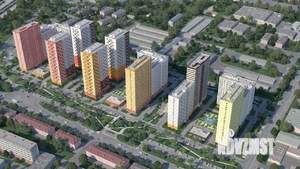 3-к квартира, строящийся дом, 72м2, 23/25 этаж