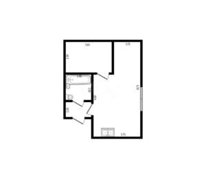 1-к квартира, вторичка, 34м2, 2/9 этаж