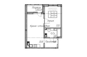 1-к квартира, вторичка, 45м2, 16/17 этаж