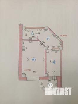 1-к квартира, вторичка, 43м2, 3/10 этаж
