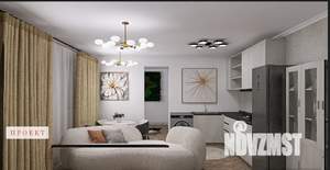 2-к квартира, вторичка, 44м2, 1/5 этаж