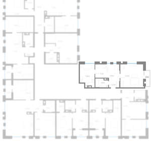 2-к квартира, вторичка, 60м2, 3/11 этаж