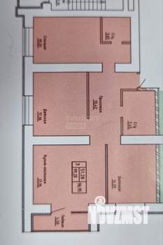 3-к квартира, сданный дом, 109м2, 14/17 этаж