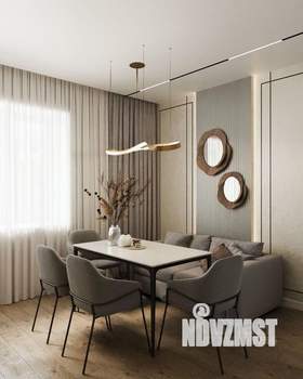2-к квартира, вторичка, 57м2, 1/4 этаж
