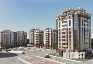 1-к квартира, строящийся дом, 44м2, 1/10 этаж
