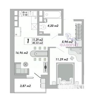 Фото квартиры на продажу (2)