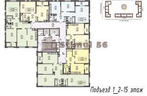 3-к квартира, вторичка, 76м2, 6/17 этаж