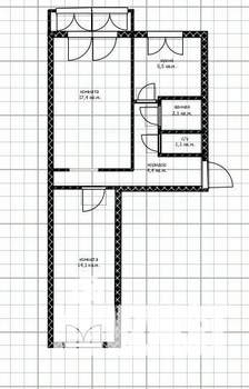 2-к квартира, вторичка, 45м2, 5/5 этаж