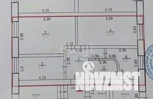 3-к квартира, вторичка, 55м2, 1/4 этаж