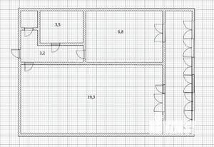 1-к квартира, вторичка, 34м2, 5/5 этаж