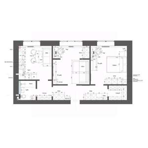 2-к квартира, вторичка, 67м2, 2/4 этаж