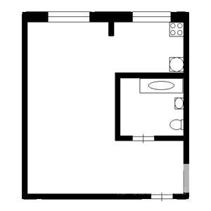 1-к квартира, вторичка, 23м2, 5/5 этаж
